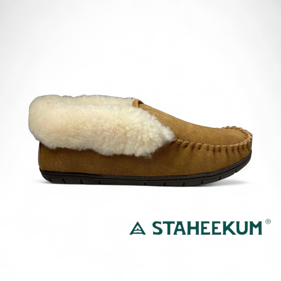 Staheekum Women's Mountain Moc Shearling fur Slipper SZ 11 - Picture 1 of 5